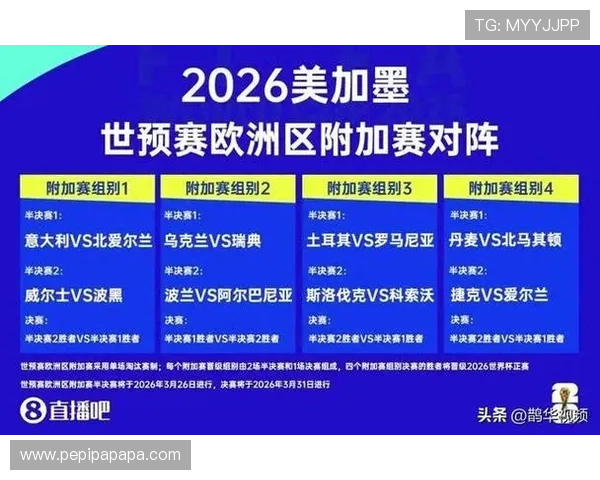 2026世界杯附加赛对阵规则及晋级路径全方位解读